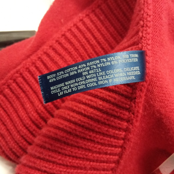 Falls Creek Women's Red Cardigan Sweater XL - Picture 6 of 6